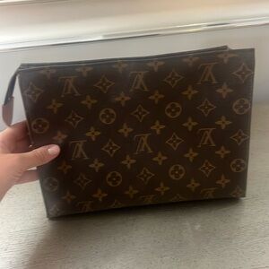 Louis Vuitton makeup bag clutch